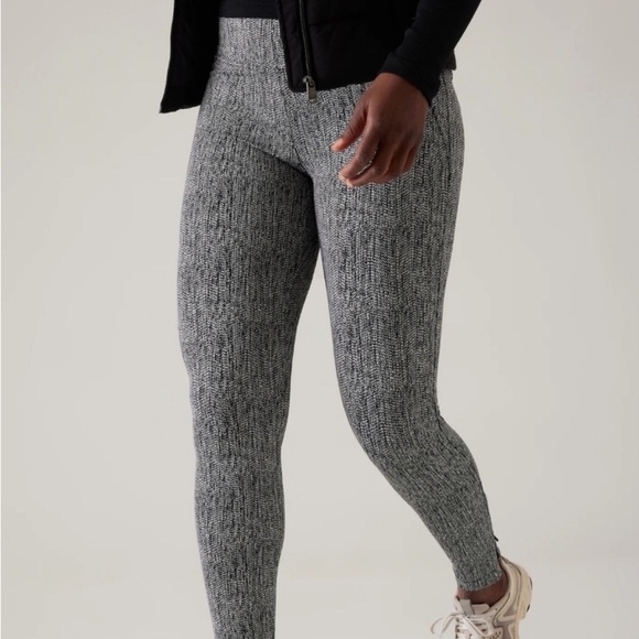 Athleta Delancey Textured Moto Tight Legging - Size Large - Picture 4 of 16